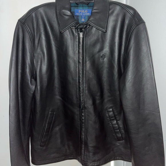 Polo Ralph Lauren Lambskin Leather Jacket
